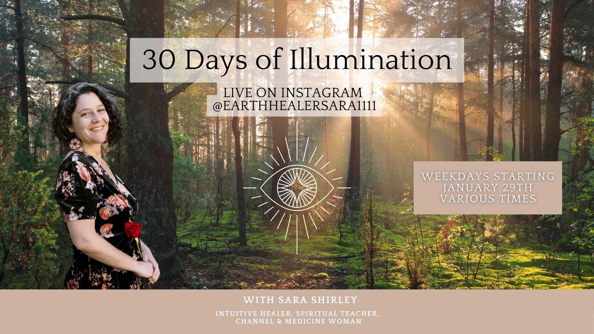 30 days of illumination spiritual healing live on instagram