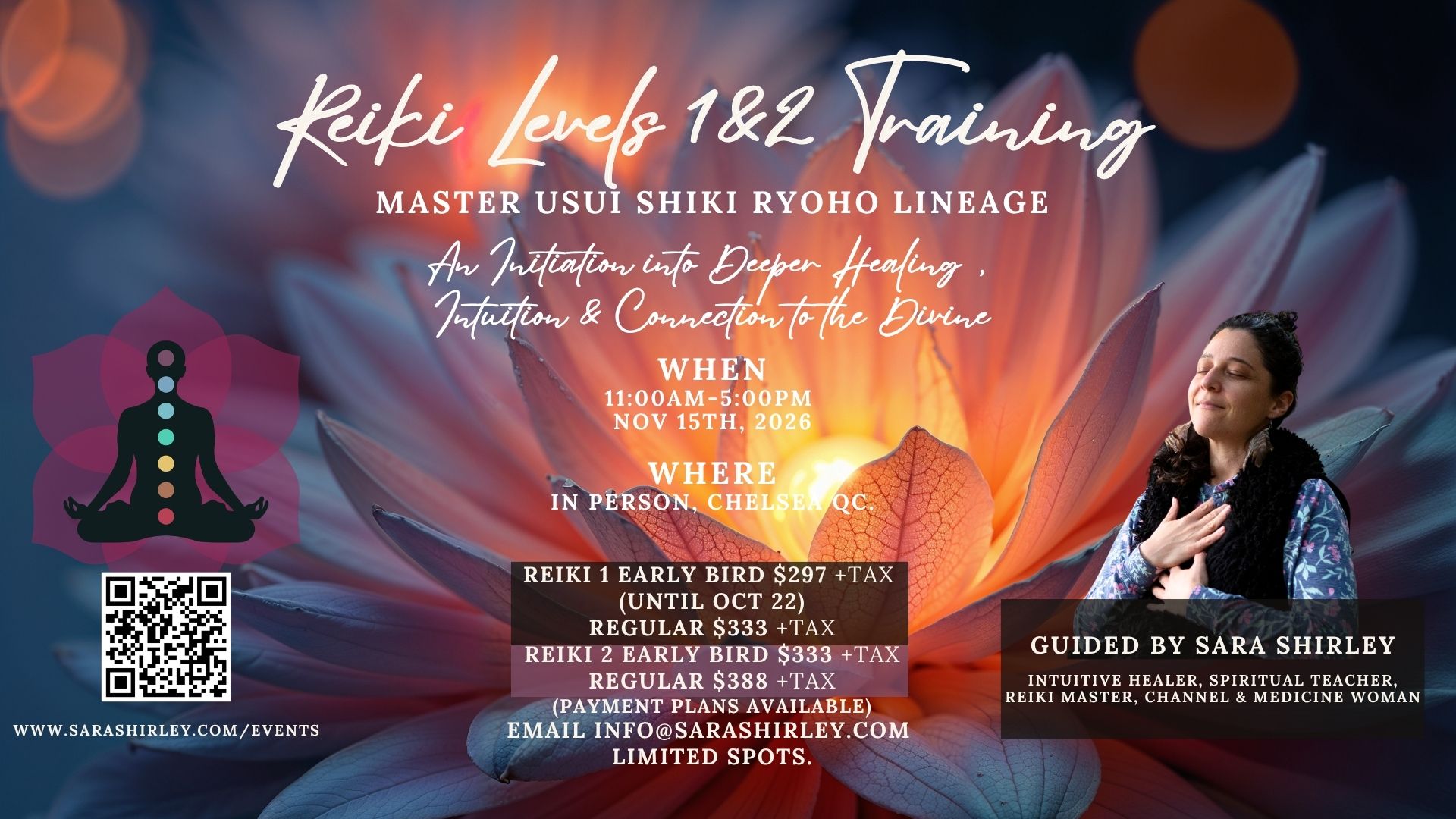 Reiki training Ottawa Master Usui